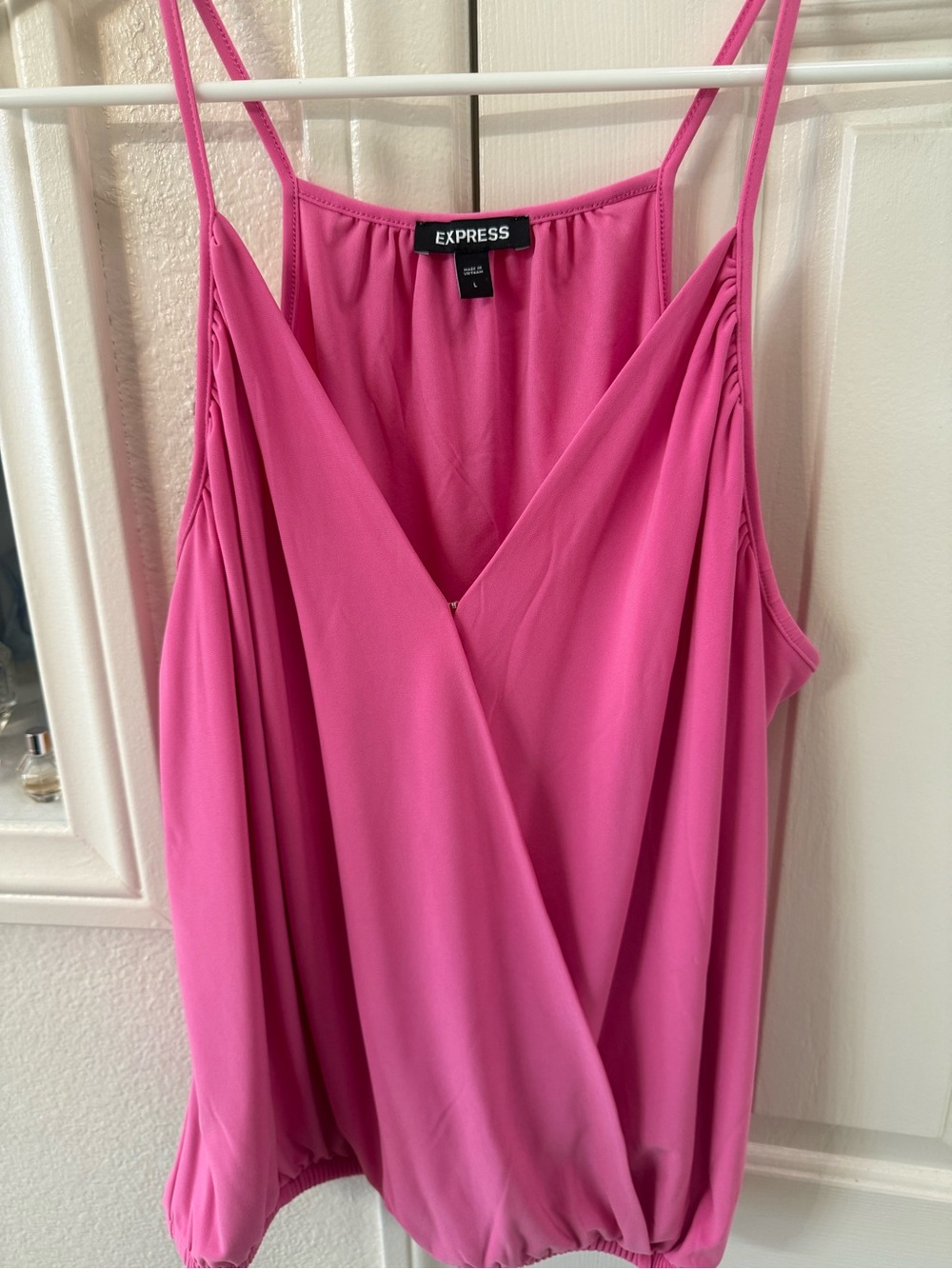 Express pink top